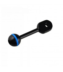 Braccetto di 9,5 cm in Alluminio per Staffe e Supporti, con Sfera da 25 mm e Attacco YS