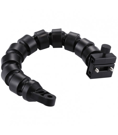 Braccetto Flessibile di 36 cm in Alluminio per Staffe e Supporti, Terminale con Attacco YS