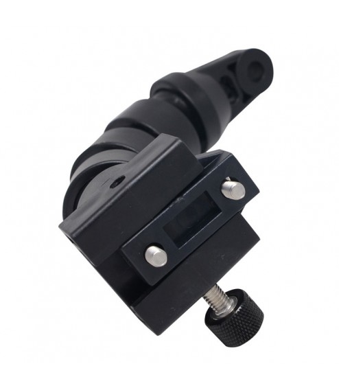 Braccetto Flessibile di 36 cm in Alluminio per Staffe e Supporti, Terminale con Attacco YS