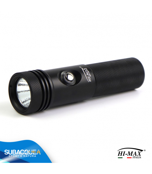 Torcia Subacquea di Backup Hi-MAX, Modello X11, LED XM-L2 U2, 800 Lm