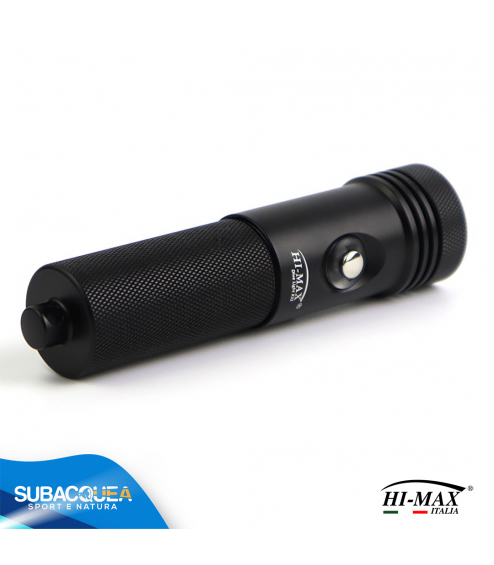 Torcia Subacquea di Backup Hi-MAX, Modello X11, LED XM-L2 U2, 800 Lm