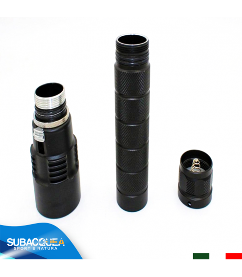 Torcia Subacquea Primaria, Modello L3 Small, 3 LED XM-L2 U2, 1500 Lm