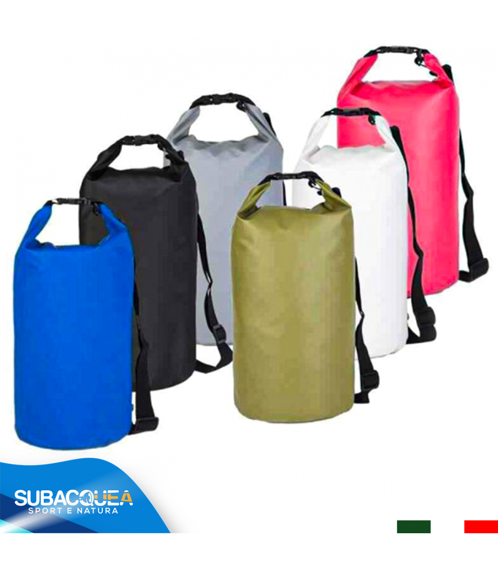 Dry Bag SACCA ZAINO BORSONE 30L BORSA IMPERMEABILE PVC,STAGNA PER