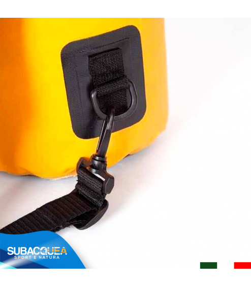 Sacca Zaino da 20 Litri, Borsone Impermeabile in PVC, Borsa Stagna per Barca, Piscina e Mare