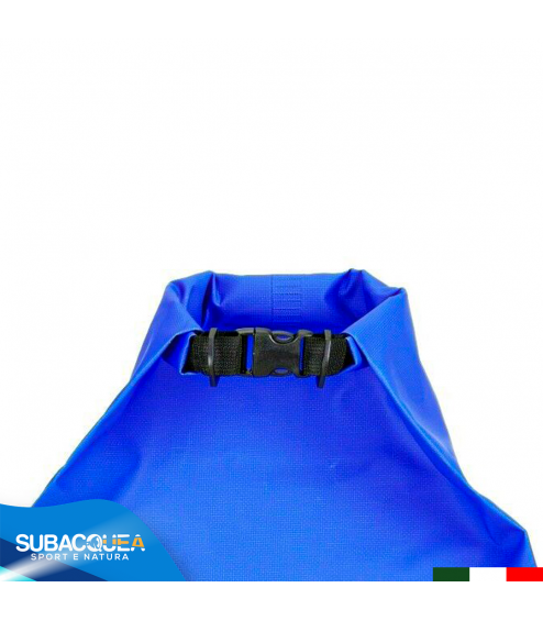 Sacca Zaino da 20 Litri, Borsone Impermeabile in PVC, Borsa Stagna per Barca, Piscina e Mare