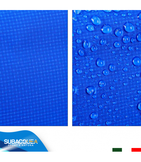 Sacca Zaino da 20 Litri, Borsone Impermeabile in PVC, Borsa Stagna per Barca, Piscina e Mare