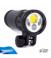 Torcia Subacquea per foto video e spot Hi-MAX, Modello V14, 1 LED CXB1830, 4000 Lm
