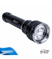 Torcia Subacquea Primaria Hi-MAX, Modello X7, 3 LED XM-L2 U2, 3000 Lm