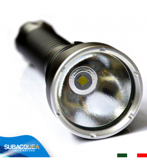 Torcia Subacquea Primaria, Modello XHP 70, LED XHP 70, 3500 Lm