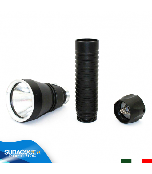 Torcia Subacquea Primaria, Modello XHP 70, LED XHP 70, 3500 Lm