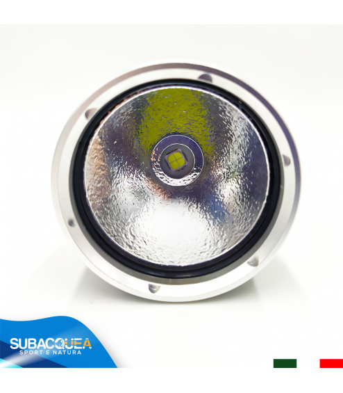 Torcia Subacquea Primaria, Modello XHP 70, LED XHP 70, 3500 Lm