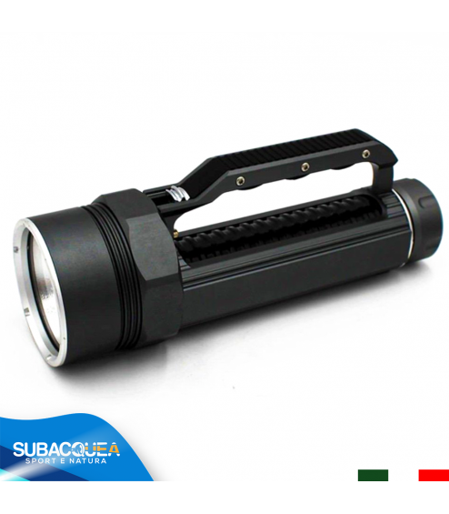 Torcia Subacquea Primaria, Modello XHP 70 B, LED XHP 70, 3500 Lm