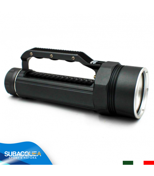Torcia Subacquea Primaria, Modello XHP 70 B, LED XHP 70, 3500 Lm