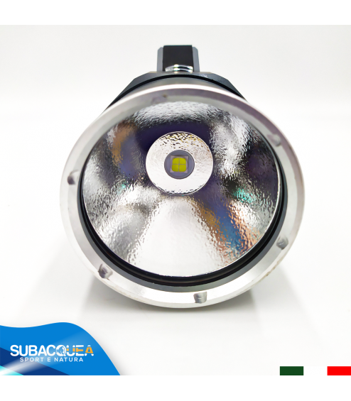 Torcia Subacquea Primaria, Modello XHP 70 B, LED XHP 70, 3500 Lm