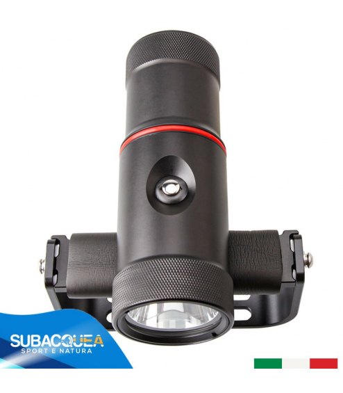 Torcia Subacquea Primaria Nautieye, Maniglia Goodman, Modello T4000H, 4000 Lm