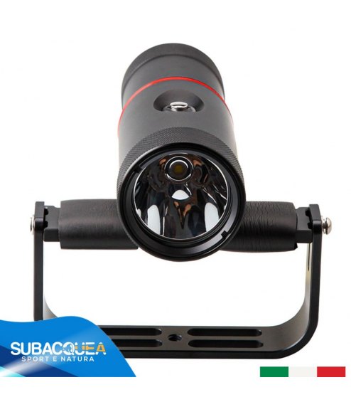 Torcia Subacquea Primaria Nautieye, Maniglia Goodman, Modello T4000H, 4000 Lm