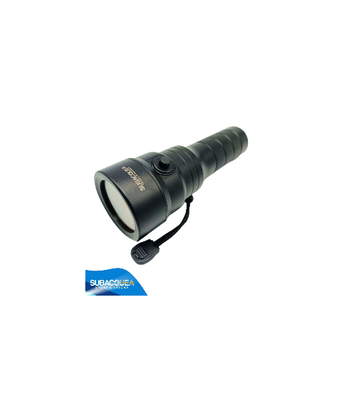Torcia Subacquea S.S.N.,Modello D58,per Foto e Video,120°,led cob,2000 Lm