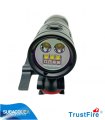 Torcia Subacquea TrustFife,Modello DF35,per Foto e Video,150°,led 5050,2350 Lm