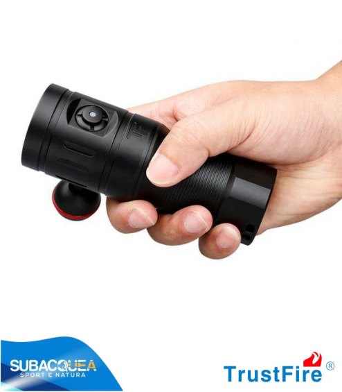 Torcia Subacquea TrustFife,Modello DF35,per Foto e Video,150°,led 5050,2350 Lm