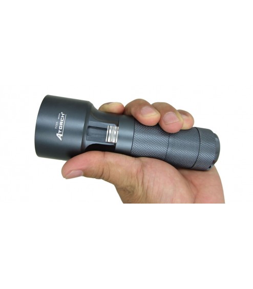 Torcia Subacquea di Backup e Primaria Atorch, Modello TC05, LED XM-L2 U2, 800 Lm