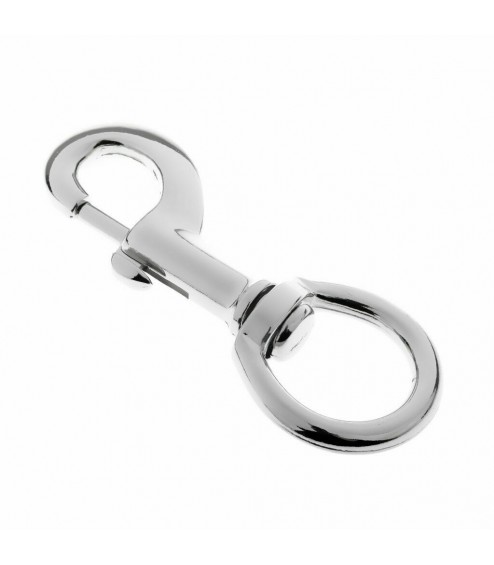 Moschettone Girevole in Acciaio Inox 316 di Alta Qualità per Subacquea, 120 mm
