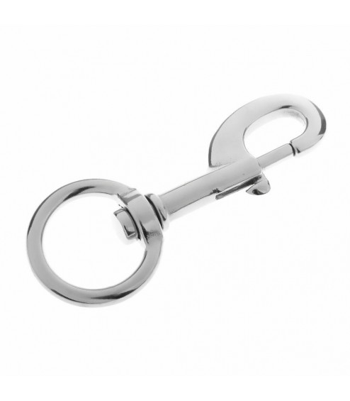 Moschettone Girevole in Acciaio Inox 316 di Alta Qualità per Subacquea, 120 mm
