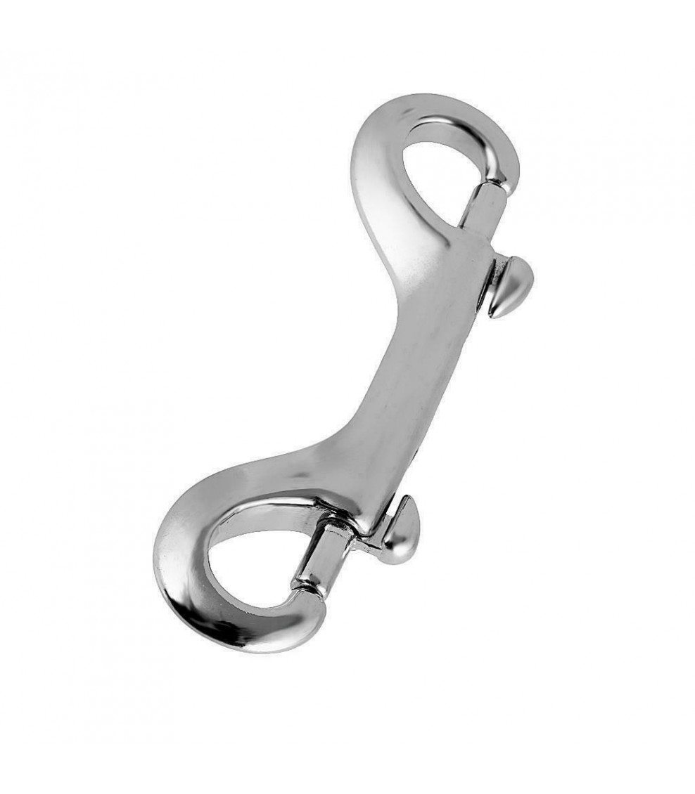 Moschettone inox con ghiera mm. 100 in Vendita Online