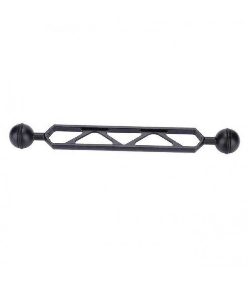 Braccetto di 22,5 cm in Alluminio per Staffe e Supporti, con 2 Sfere da 25 mm