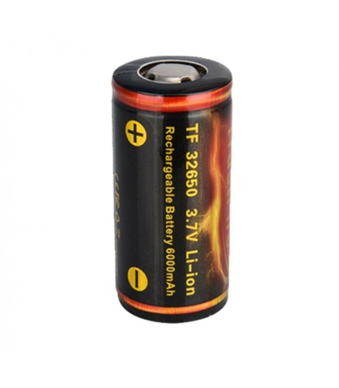 Batteria 32650 Trustfire 6000 mAh 3.7 V al Litio Ricaricabile LI-ION Litium con PCB di Protezione