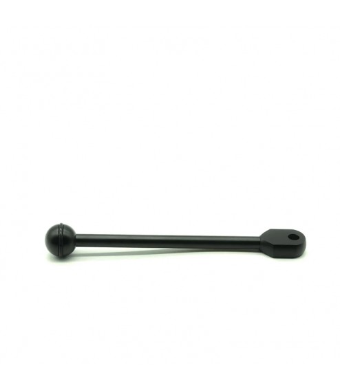 Braccetto di 25 cm in Alluminio per Staffe e Supporti, con Sfera da 25 mm e Attacco YS