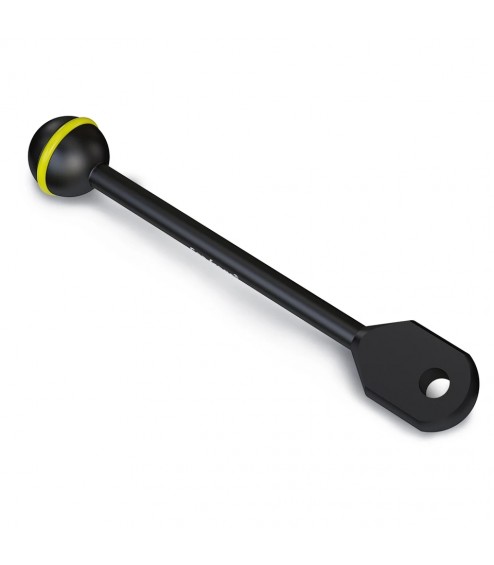 Braccetto di 25 cm in Alluminio per Staffe e Supporti, con Sfera da 25 mm e Attacco YS
