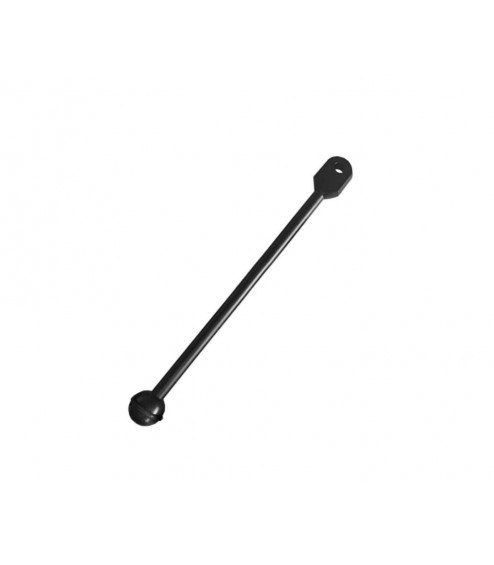 Braccetto di 25 cm in Alluminio per Staffe e Supporti, con Sfera da 25 mm e Attacco YS