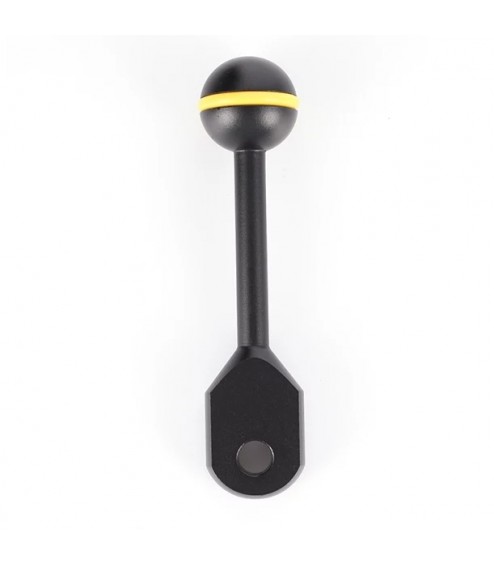 Braccetto di 25 cm in Alluminio per Staffe e Supporti, con Sfera da 25 mm e Attacco YS