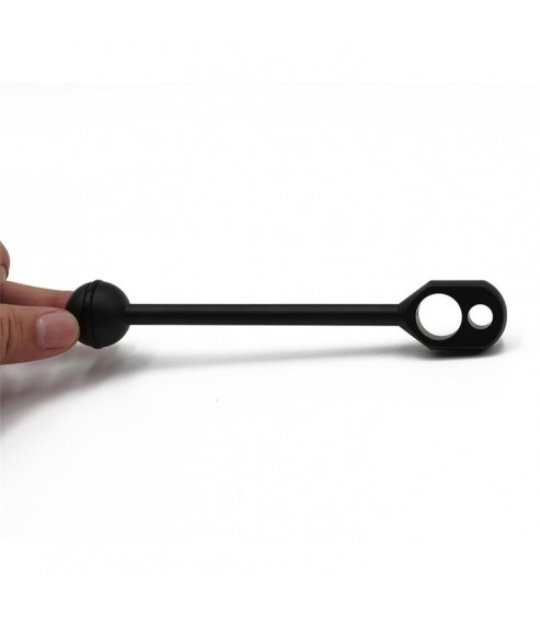 Braccetto di 16 cm in Alluminio per Staffe e Supporti, con Sfera da 25 mm e Attacco YS